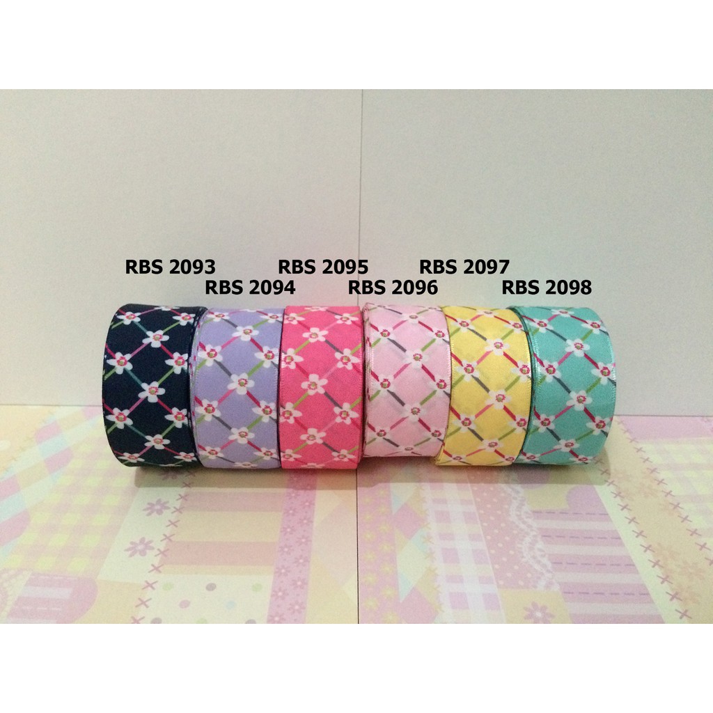 

[10 YARD] PITA SATIN MOTIF BUNGA SALE RBS 2093,2094,2095,2096,2097,2098