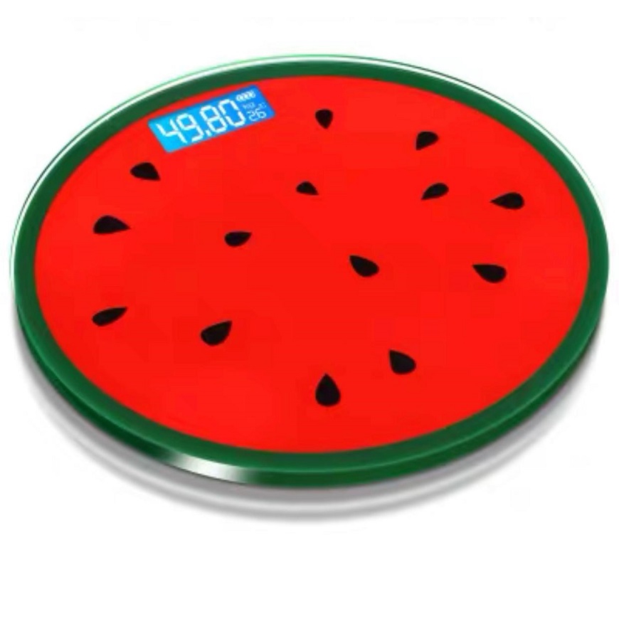 Timbangan Badan Digital Bulat Seri Buah Max 180Kg Ukuran 28cm