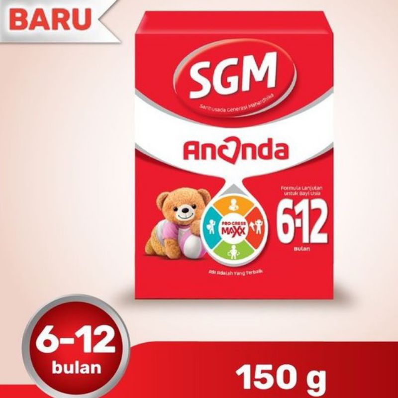 SGM ANANDA 6-12 BULAN 150 G - ED 02/2025