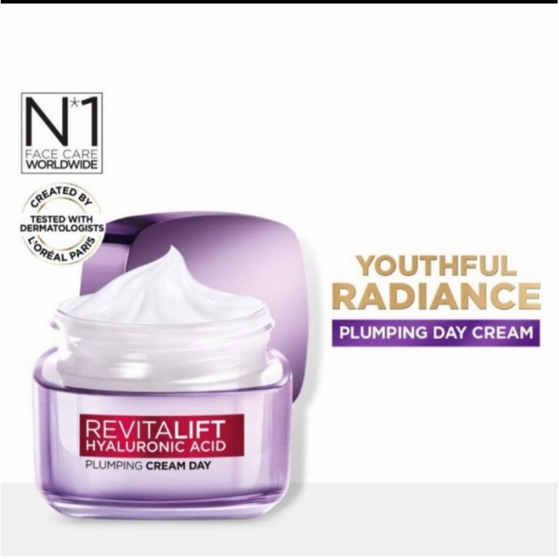 L’Oreal Revitalift Hyaluronic Acid Plumping Cream Day