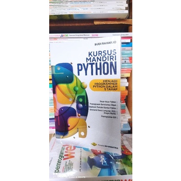Kursus mandiri python budi raharjo penerbit informatika ASLI