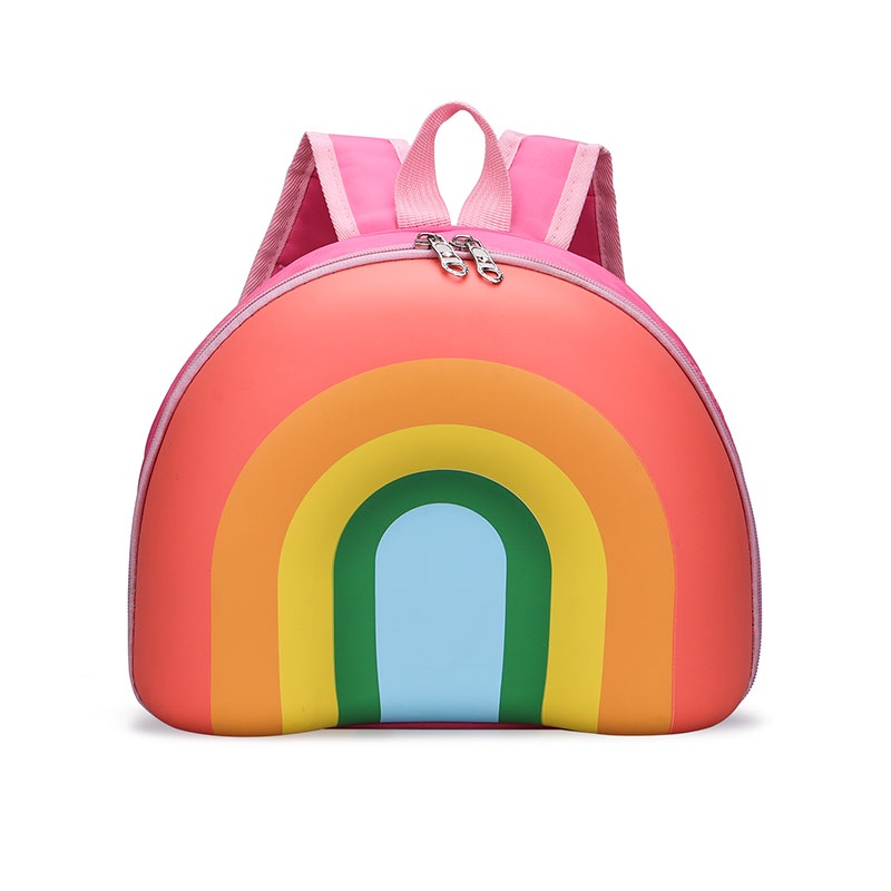 Khatin Tas Anak Terbaru Motif Rainbow / Tas Ransel Terbaru / Tas anak Lucu / Import / jakarta / Murah - 464