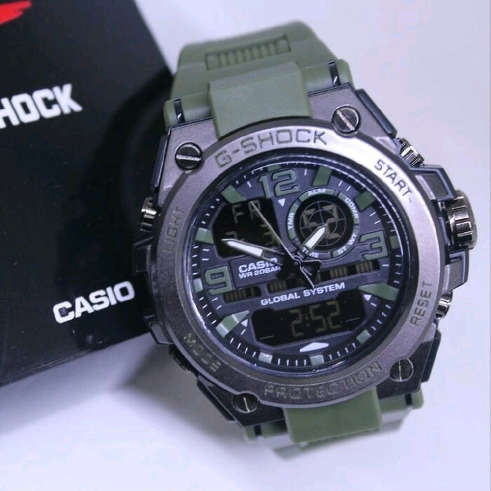 ASLI ORIGINAL Jam Tangan Cowo Casio G shock Gst 1000 TERLARIS