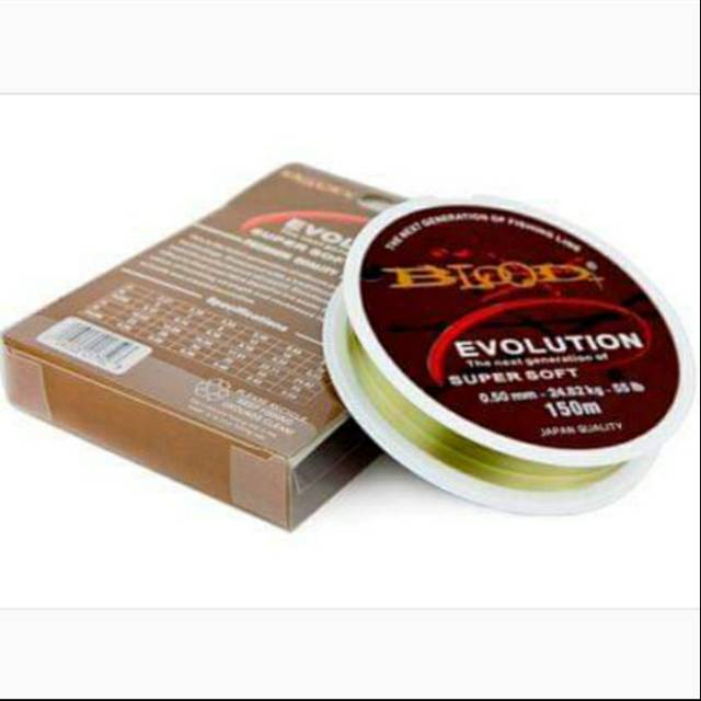 LINE MONO BLOOD EVOLUTION SUPER SOFT (Color BROWN CLEAR)