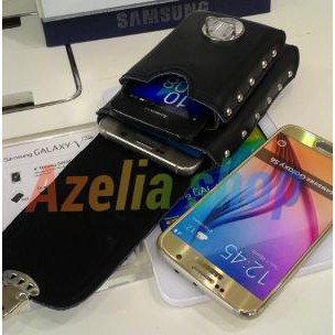 SARUNG HP KULIT DOMPET HP ANDROID BB HARLEY DAVIDSON POLICE ASLI GARUT Termurah