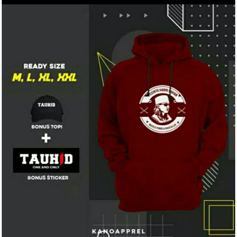 HOODIE oblong PHB pecinta Habib bahar