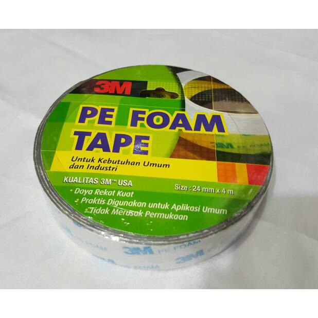 Double Tape Foam Tape PE 3M 1600TG 24mm x 4m ORIGINAL 24 mm x 4 m