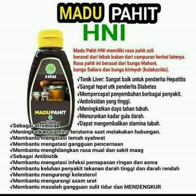 

Madu Pahit