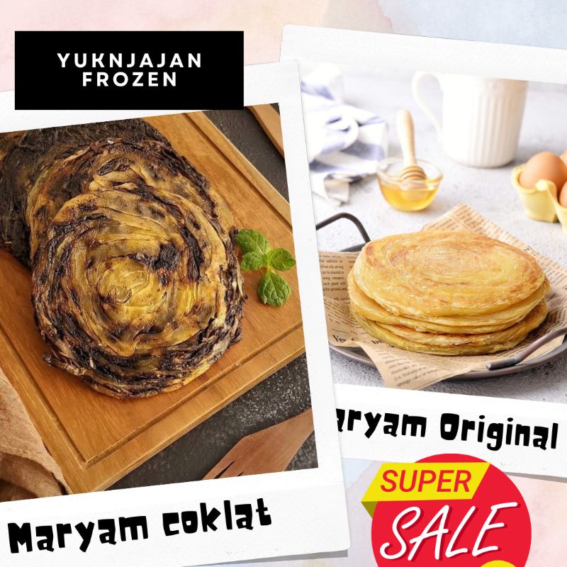 

Roti maryam coklat original /canai