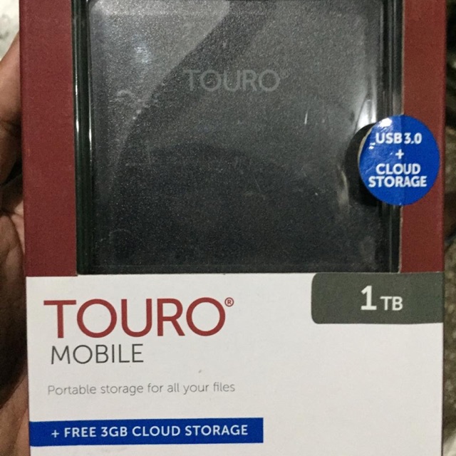 HARD DISK EKSTERNAL TOURO 1 TB