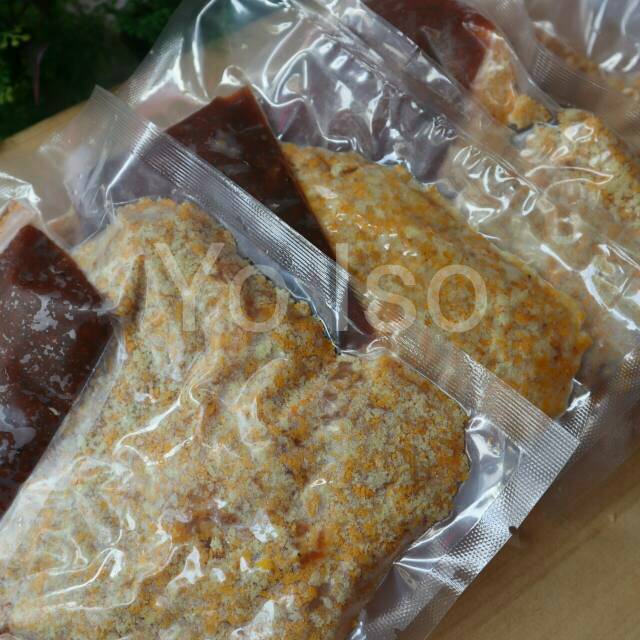 

Chicken Katsu 150gr Termasuk Saus Barbeque, No Added MSG /Ayam Katsu , Homemade