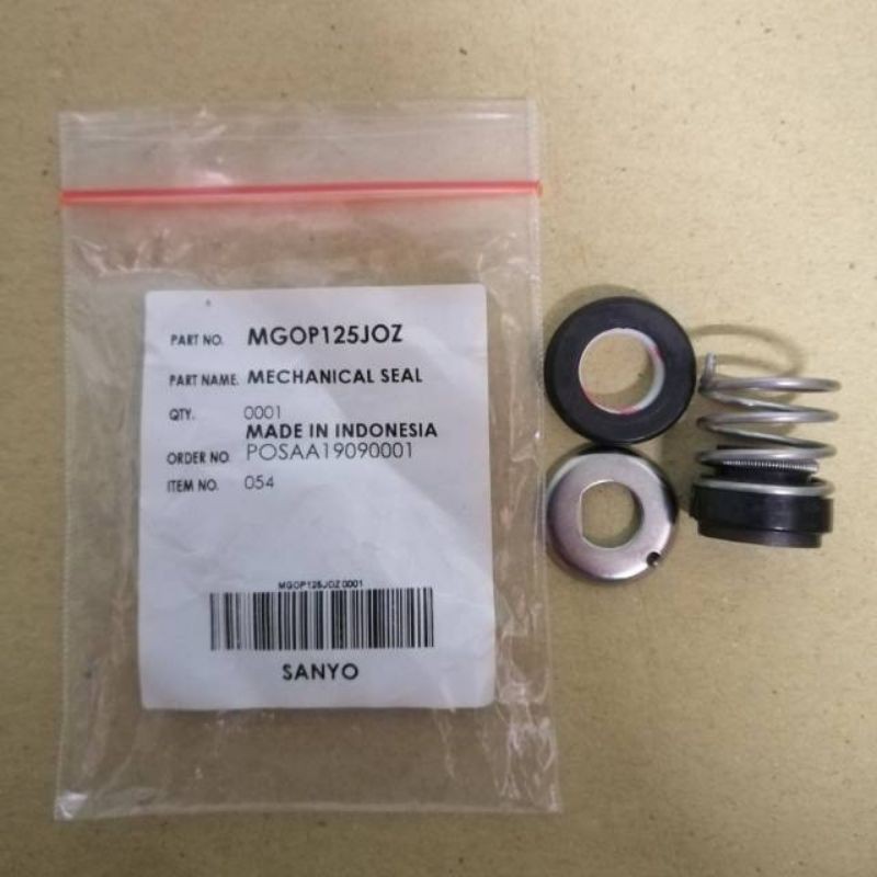 Sparepart Pompa Air Sanyo Mechanical Seal PH137AC / PWH 137CBisPWH-138C & PH-125A