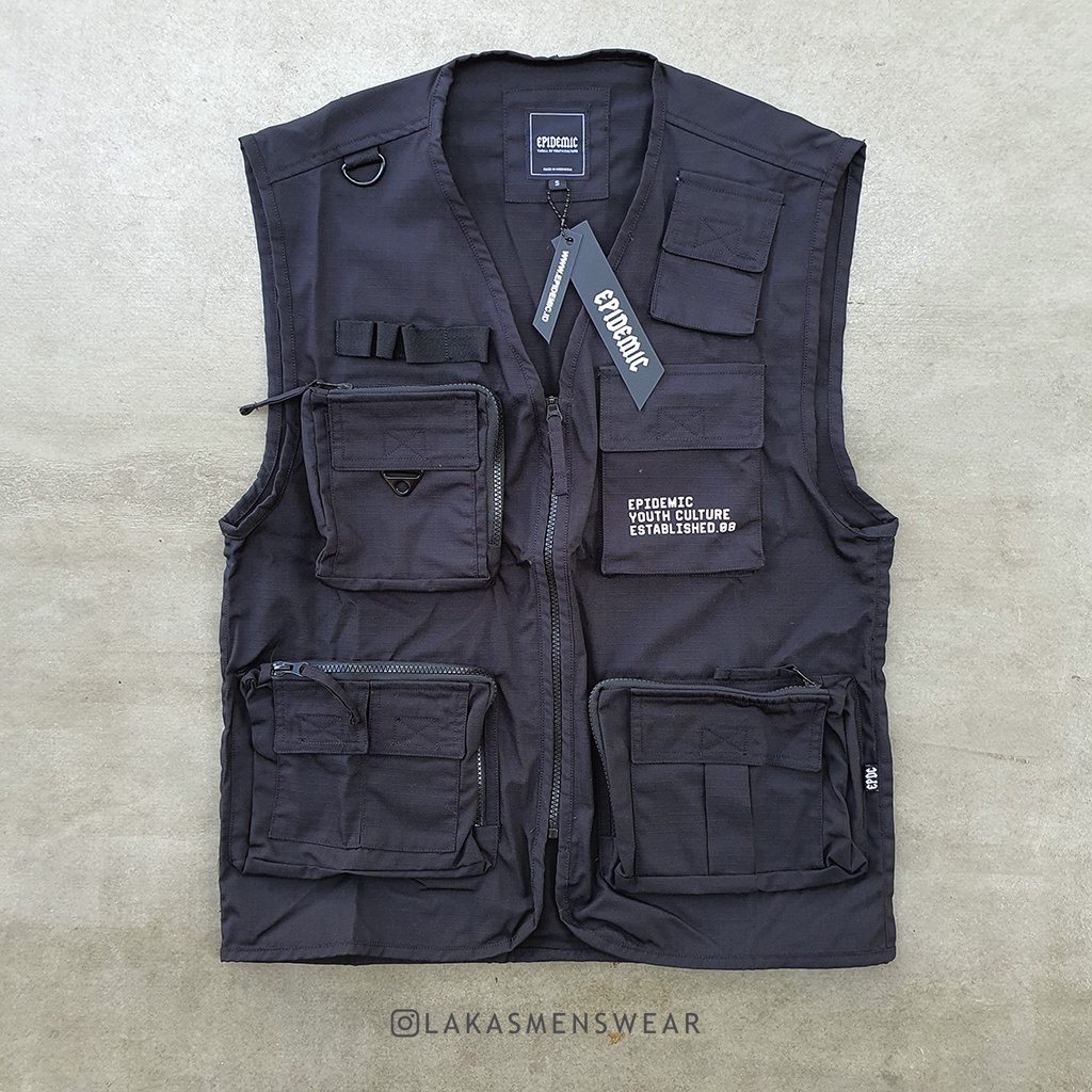 Epidemic Warlord Vest Black