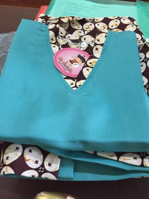 Setelan Kulot Batik Anak (free Bandana) Usia 2-9th /baju Batik Anak