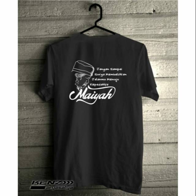 KAOS MAIYAH CAK NUN T-SHIRT LOKAL - DISTRO KENZ STORE