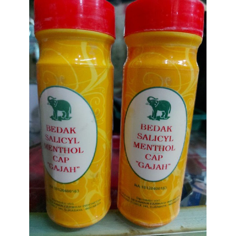 salicyl menthol bedak cap gajah