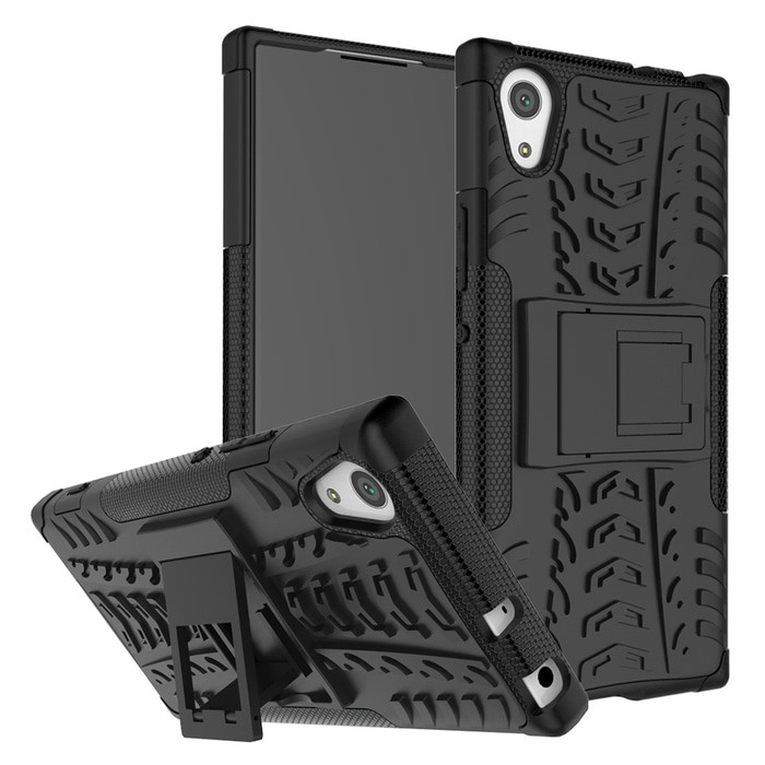 Case Rugged MURMER Sony Xperia XA1 (Soft+Hard Back Stand Dual Armor)