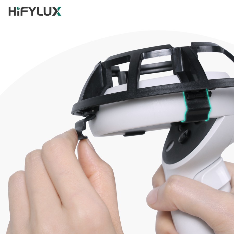 Hifylux 1 Pair Integrated Protector Ring Anti-shock for Oculus Quest 2