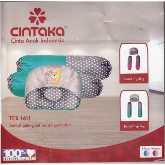 BANTAL GULING SET BORDIR POLKADOT CINTAKA TCB1611