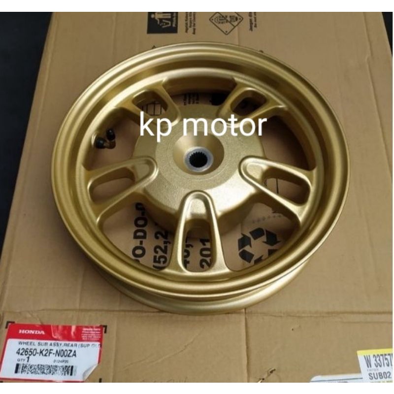 Velg depan ring 12 scoopy 2017-2021 original