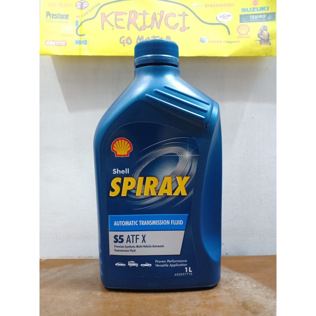 OLI SHELL SPIRAX ATF X - OLI SHELL TRANSMISI MATIC -OLI MATIC S5 ATF X