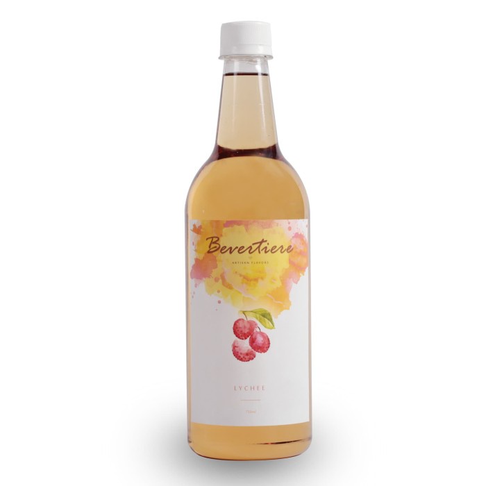 

Bevertiere Syrup Gourmet Sirup Lychee