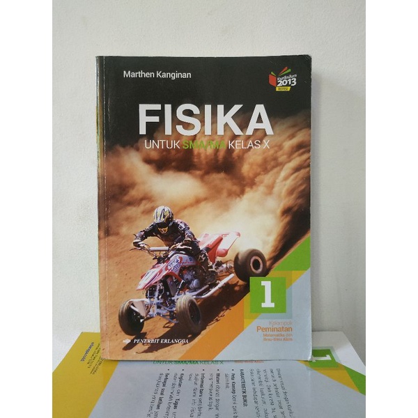 Buku fisika untuk SMA kelas 1 X 10 edisi revisi 2013 erlangga