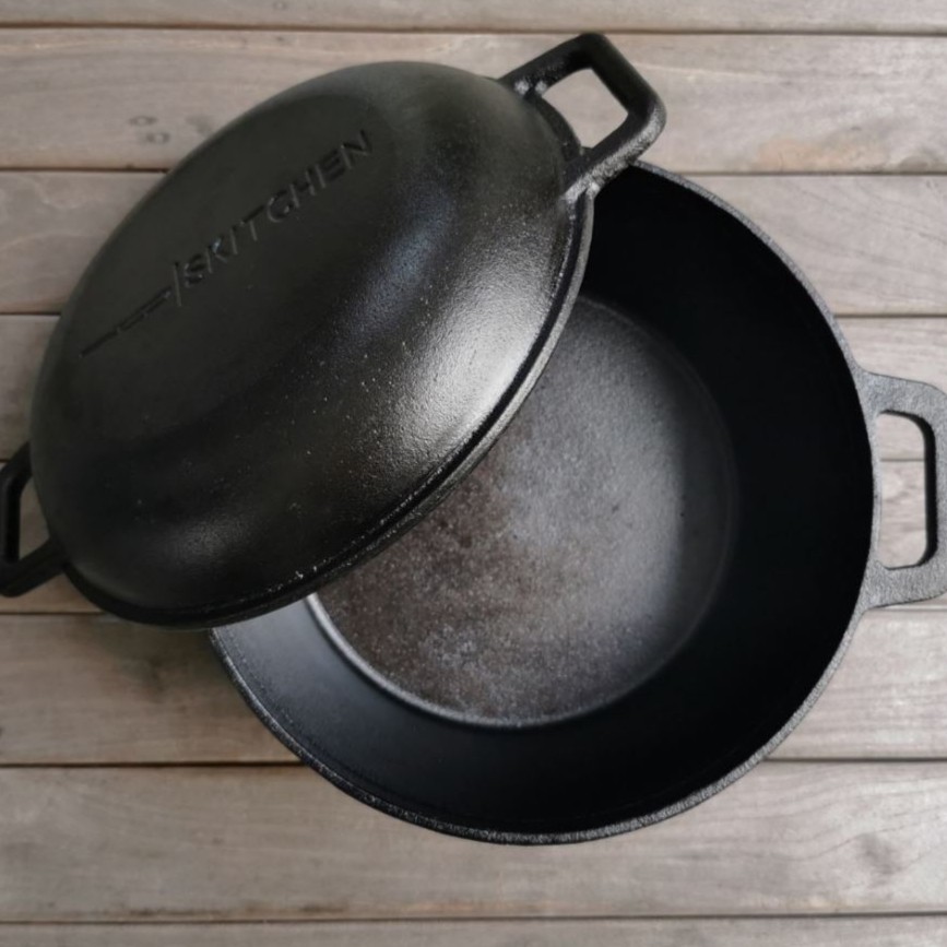 Denver Dutch Oven by SKITCHEN/Combo Dutch Oven/Cast Iron Kitchenware