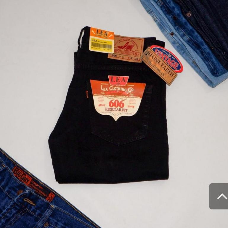 CELANA JEANS STANDART MERK LEA / CELANA JEANS PRIA / CELANA JEANS PANJANG / CELANA JEANS STADART REG