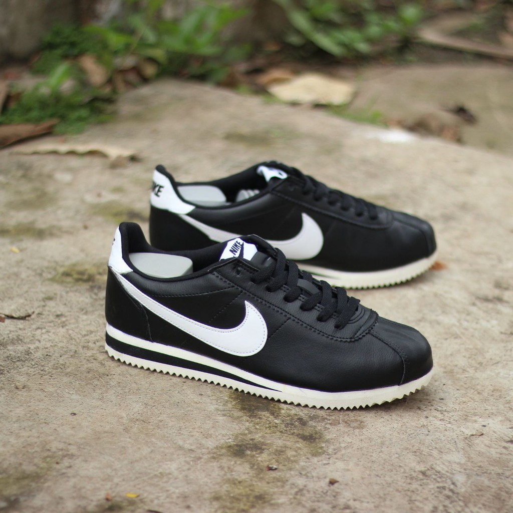 Sepatu Nike ORIGINAL Cortez Black White