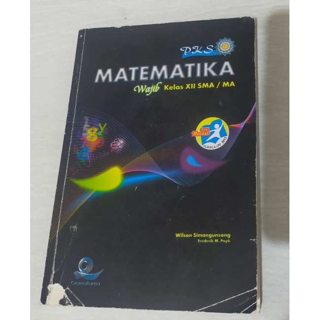 Buku Matematika kelas 12 Gematama