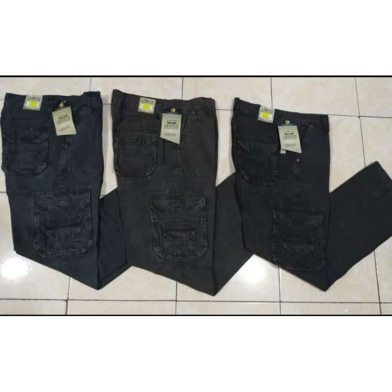 Celana Cargo Panjang Pria Kualitas Premium Bahan Tebal Size 27-38