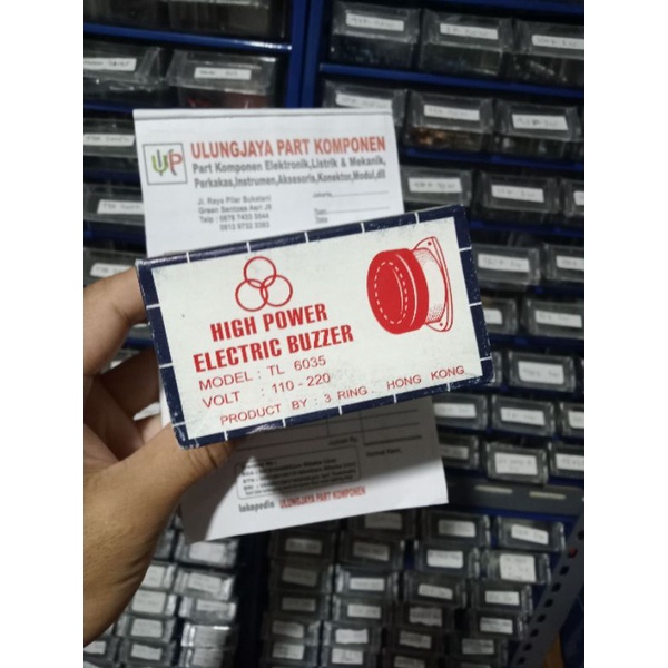 alarm bell sirine buzzer 220V