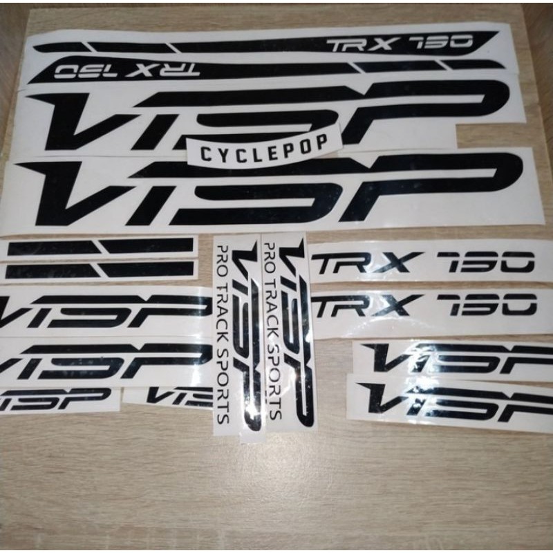 Cutting Sticker Sepeda Fixie Fixgear - Fixie Visp