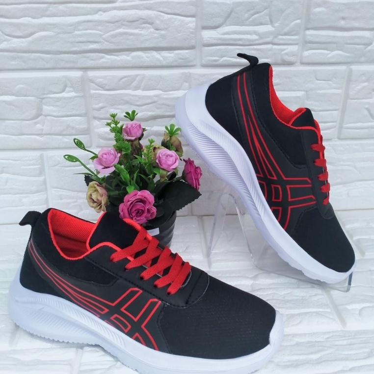 PROMO sepatu anak laki laki perempuan sneaker sekolah umur 30-37 fashion anak TK PAUD SD-2