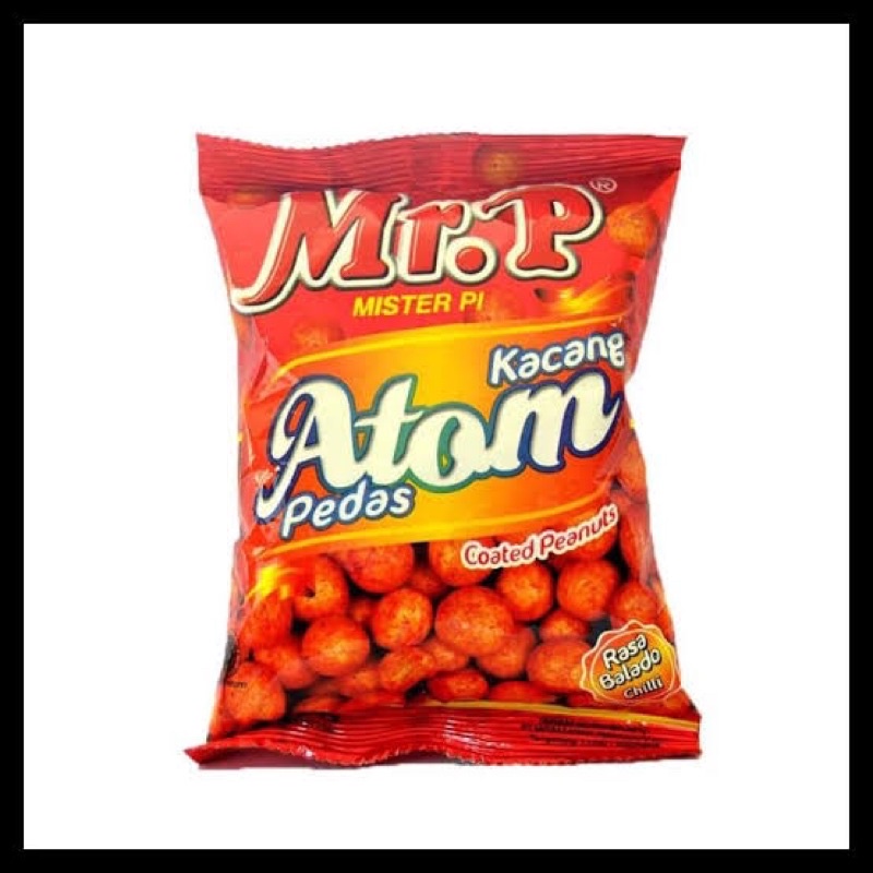 

MR.P KACANG ATOM PEDAS 200gr