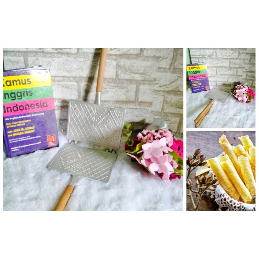 Cetakan Opak gambir/opak gulung/kue semprong/egg roll