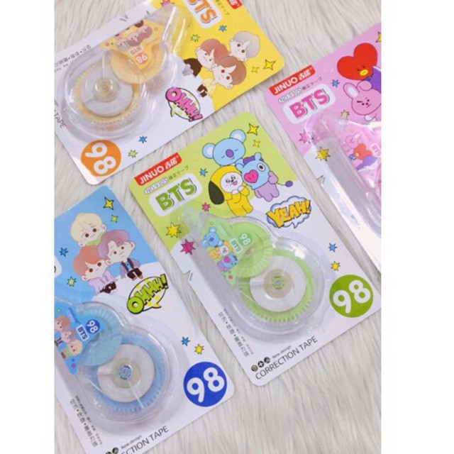

Correction Tape BTS Jinuo Tipex Kertas