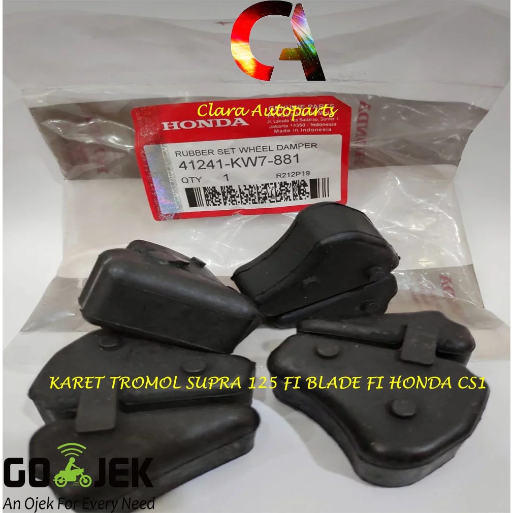 KARET TROMOL BLADE FI 125 KARET TROMOL HONDA CS1 SUPRA 125 FI NEW KW7