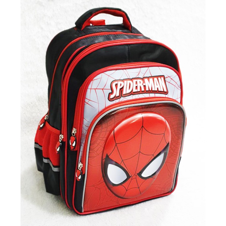 Tas RANSEL Anak Laki Laki SD Timbul  Kantung Ukuran Besar IMPORT ( Body Sun Happy Zoom Ruby Batok Mite16inch  )