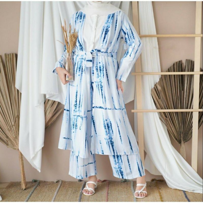 SETELAN WANITA RAYON MOTIF | SETELAN WANITA MOTIF BUNGA | SETELAN WANITA MOTIF