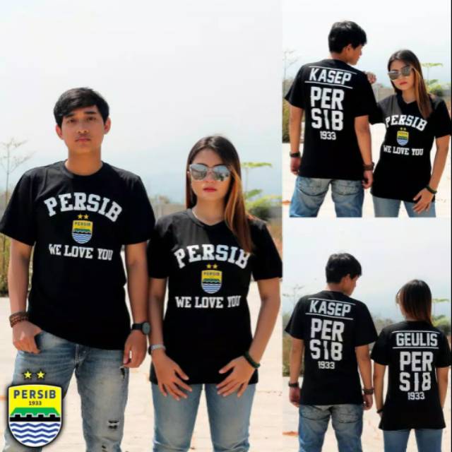KAOS COUPLE PERSIB KASEP GEULIS 1933