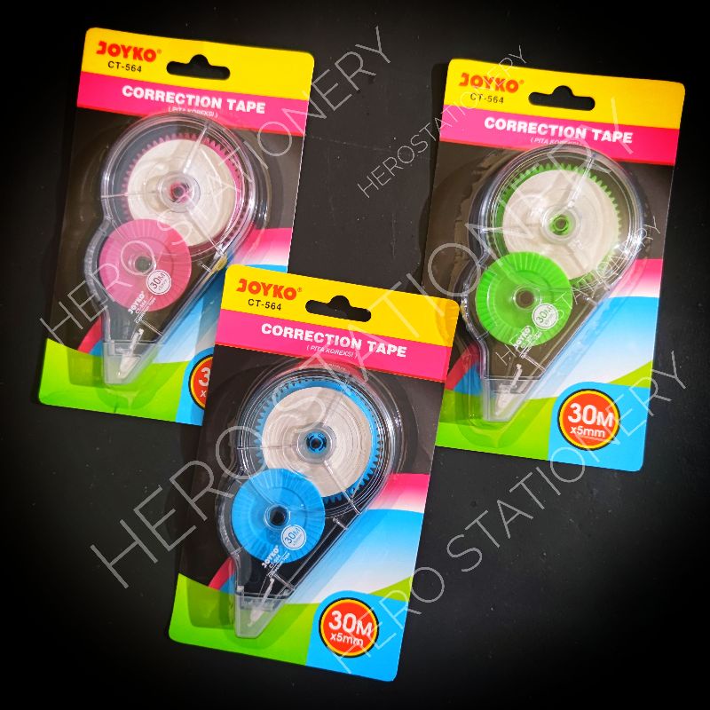 

Correction tape trondol pita koreksi joyko long life 30 m CT-564