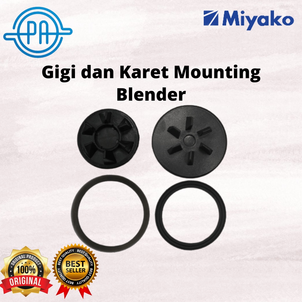 Gigi Karet Mounting Blender MIYAKO ORIGINAL Anti Bocor