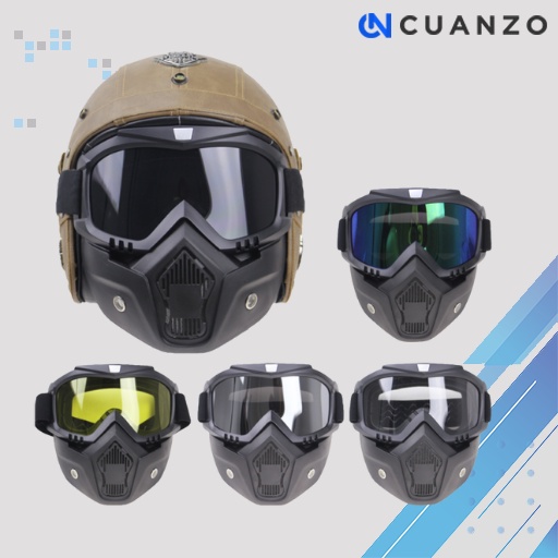 Kacamata Goggles Safety Mask Motor Cross Retro Windproof / Goggle Mask Masker Helm Half Full Face / Kacamata Cross Ski Jpx Mask Motor Safety / Helm Kacamata Tahan Angin Sinar Matahari / Kacamata Helm Gm Trail Jpx Jpx Retro Cargloss / Kacamata Sepeda Motor