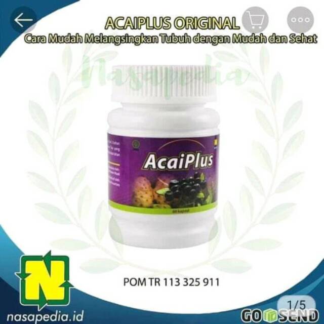 

Acaiplus Diet Sehat Tanpa Efek Samping (Bisa COD)