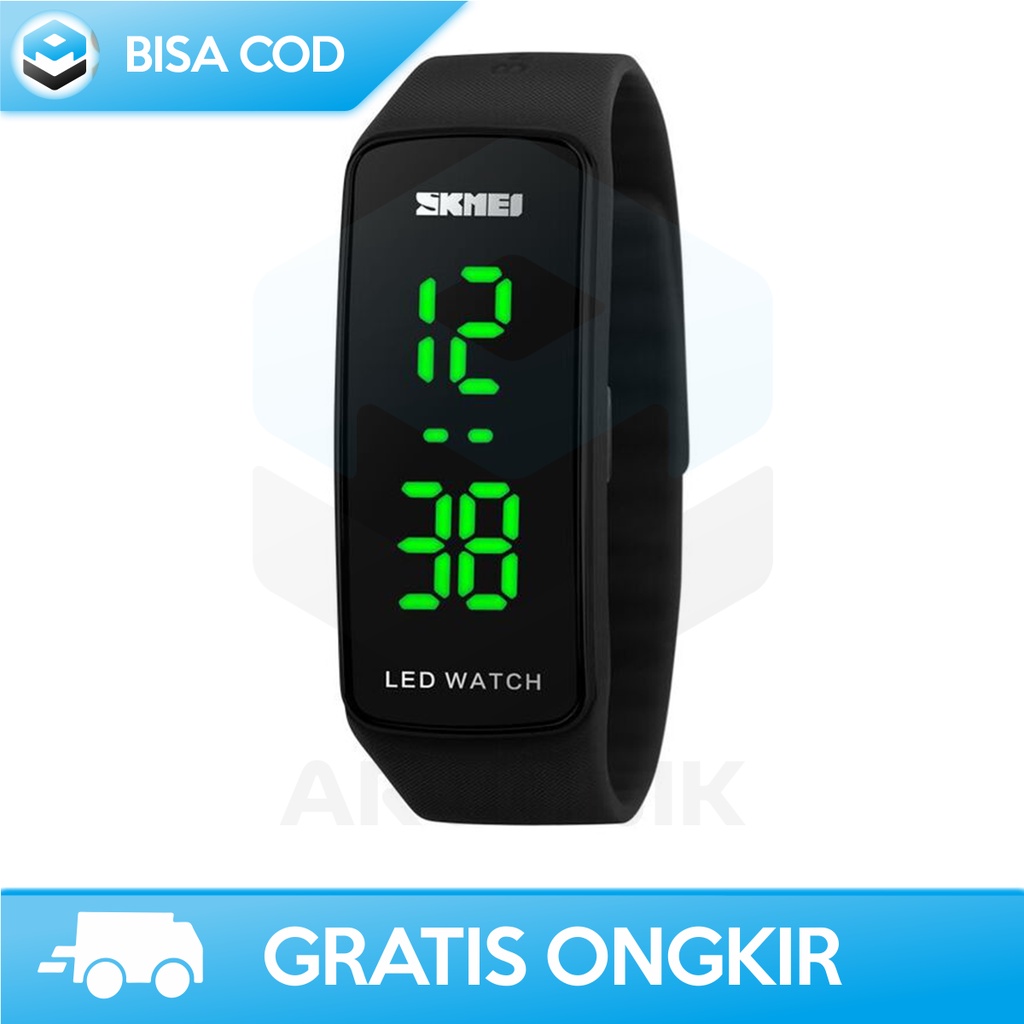 JAM TANGAN GELANG SPORTY LED MULTIFUNGSI SKMEI 1119 TAHAN AIR TERMURAH