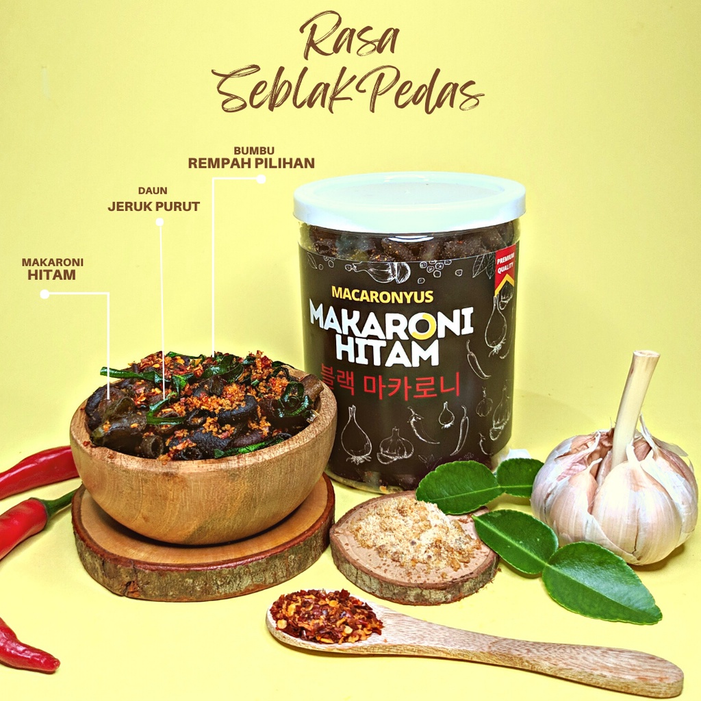 

MACARONYUS TOPLES 190 Gram Makaroni Hitam Makaroni Pedas Makaroni Murah Makaroni Rasa Seblak