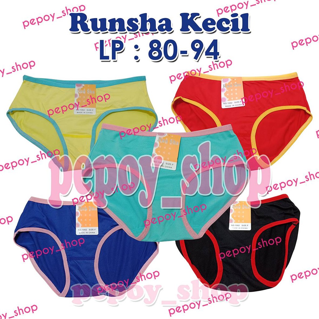 CD Wanita Celana Dalam Wanita IMPORT RS Run Sha Runsha Pepoy Grosir Baju Murah Wanita Tanah Abang