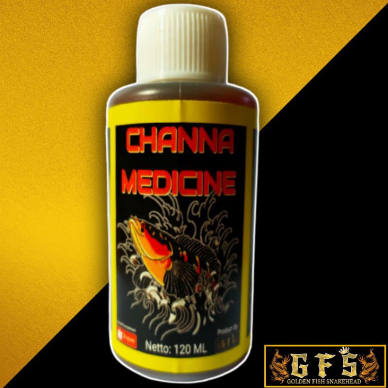 Channa Medicine/Obat whitespot untuk channa 120 ML